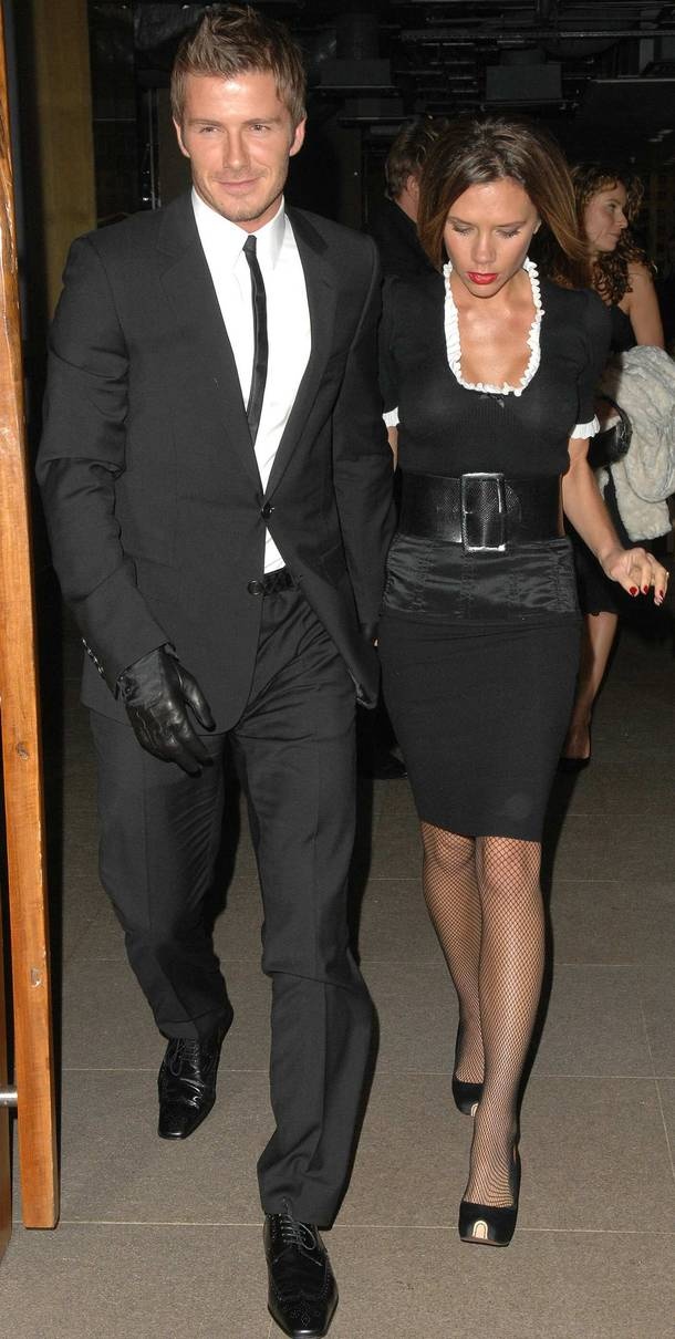 Photo:  Victoria Adams and David Beckham 7